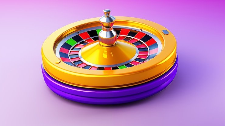 Meja Poker Texas Hold'em bernuansa hijau
